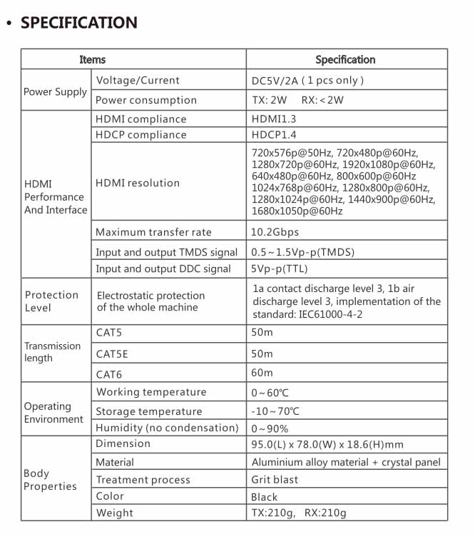 LENKENG-LKV371KVM-specs