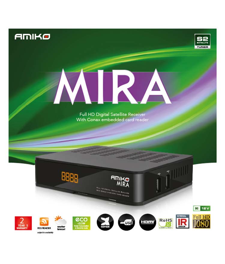 Recommendation Disappointment soup Amiko Rec Mira-WiFi HD Satellite Receiver 1024Mbits DDR » DC-GAP