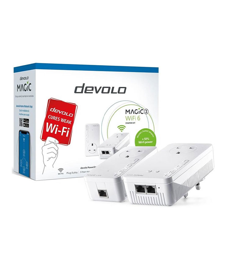 Devolo Magic 2 WiFi 6 Multiroom Kit - Powerline